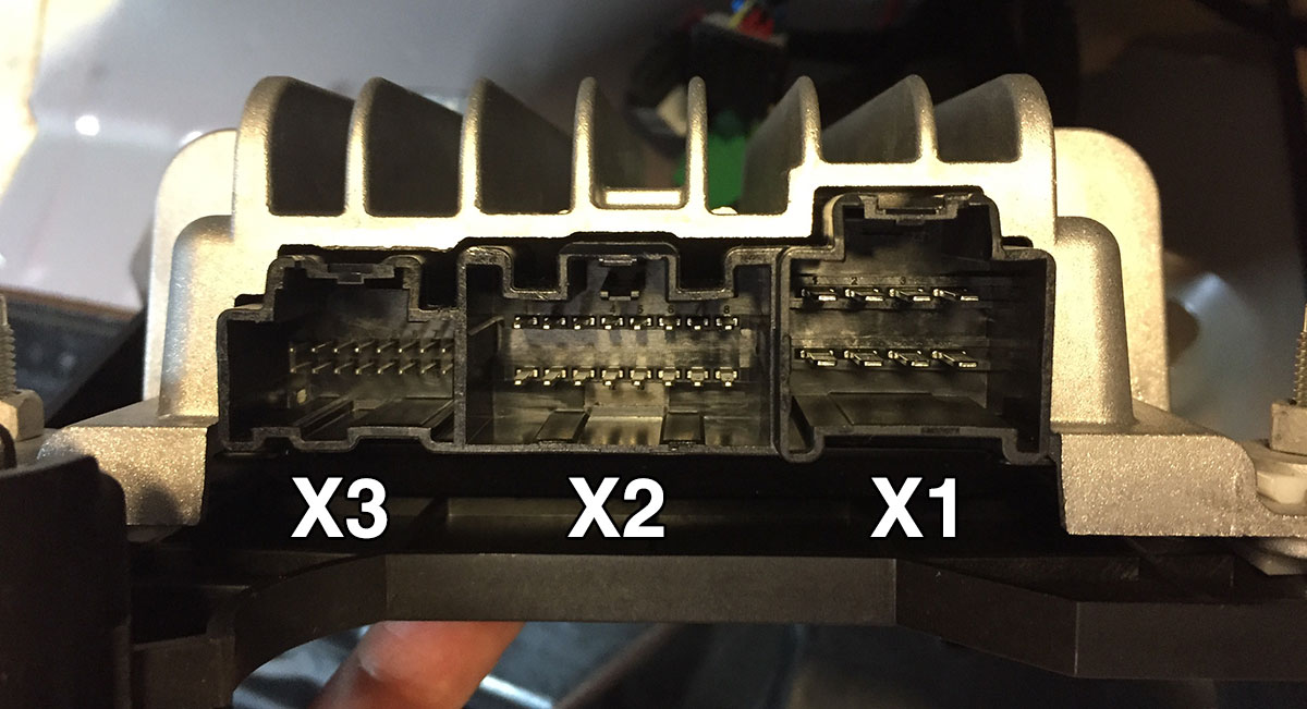 Bose Amplifier Connector Details